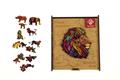 Puzzle, fa, A4, 90 darabos, PANTA PLAST 